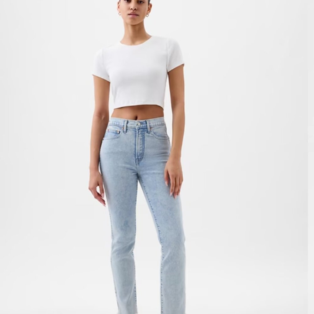 GAP high rise vintage slim jeans womens 12